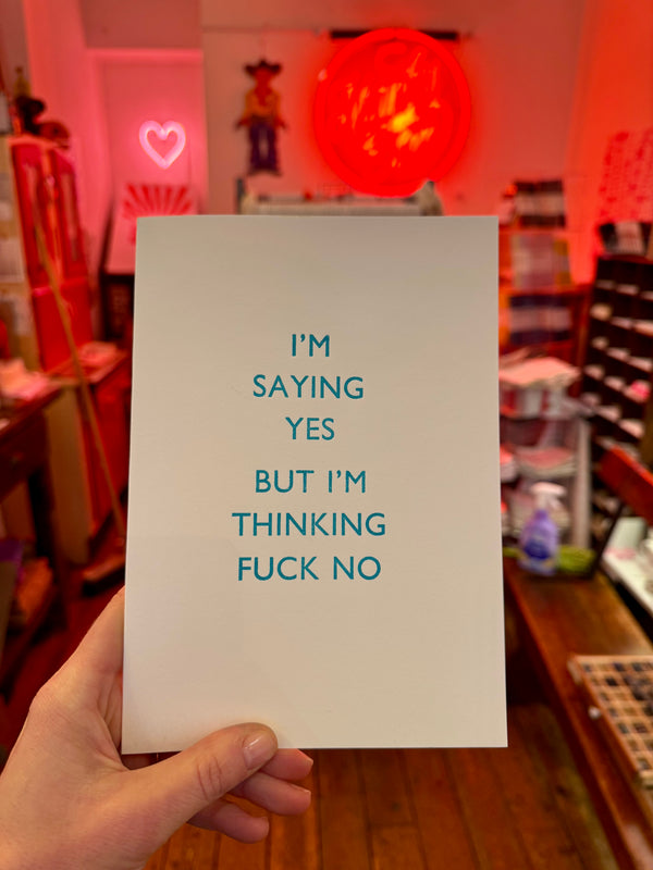 I’m saying yes …