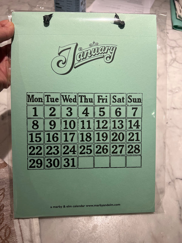 2024 Hanging Calendar