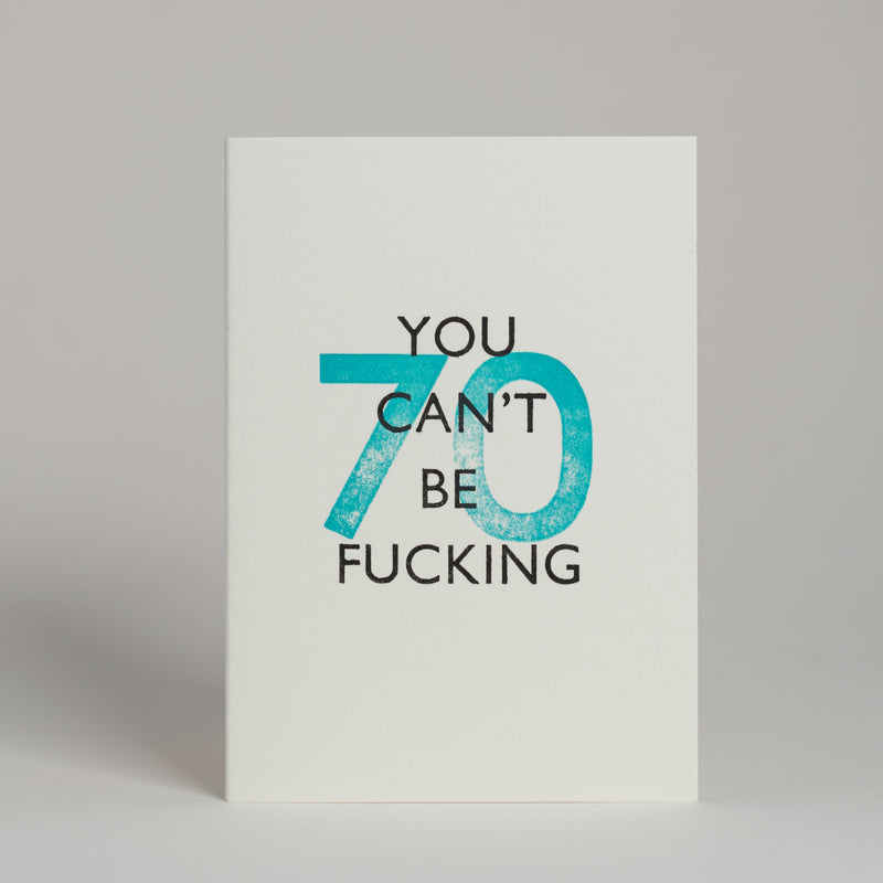 You can't be fucking.... - Birthday Cards