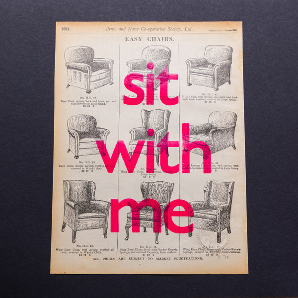 Sit with me (easy chairs 1094)