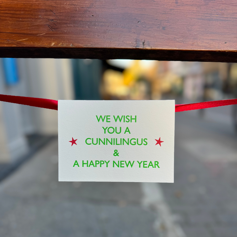 We Wish You A Cunnilingus & A Happy New Year