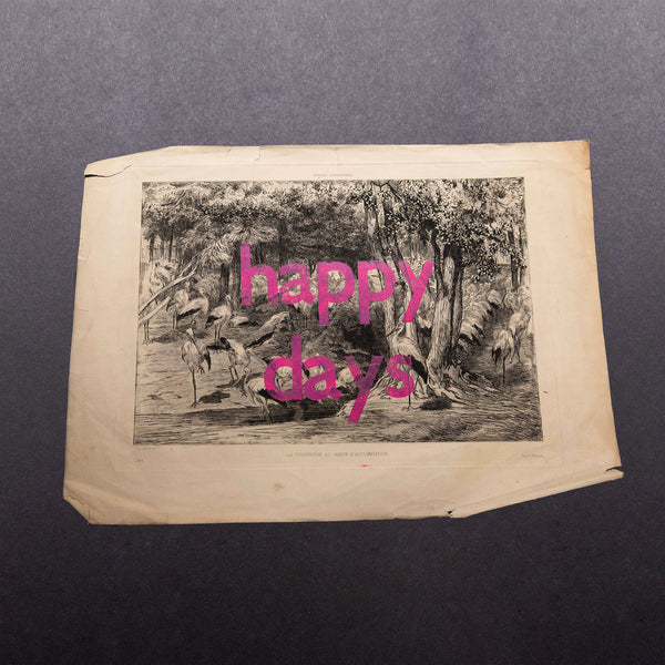 Happy days (la cigogniere)