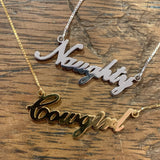 Cowgirl necklace - silver