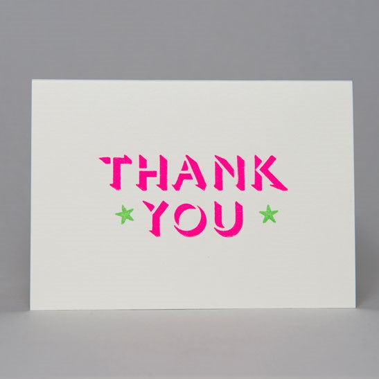 Thank You With Stars