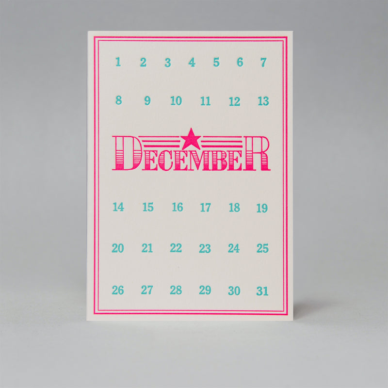 Special day card - December